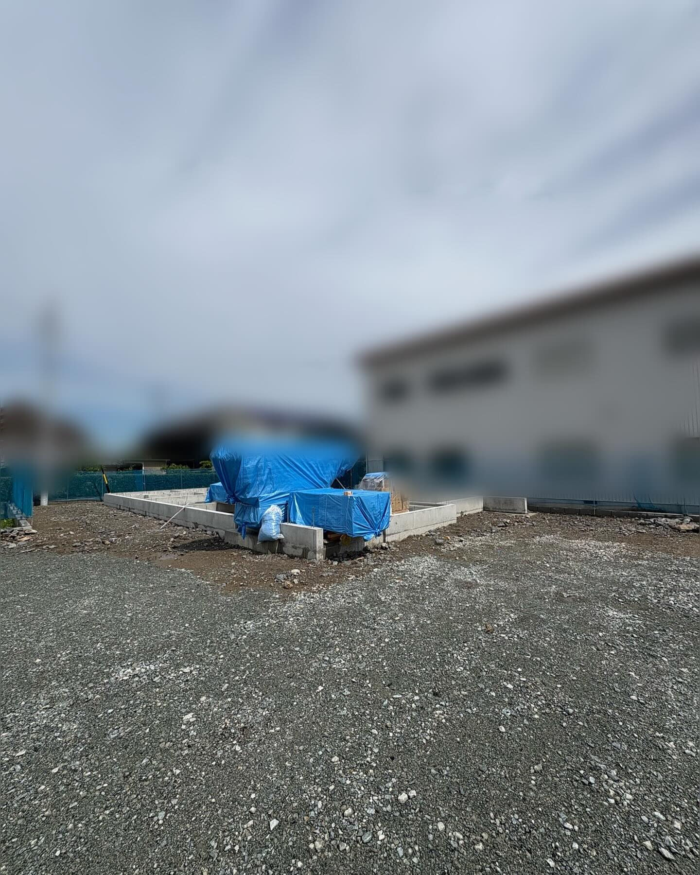 伊勢市で敷地養生