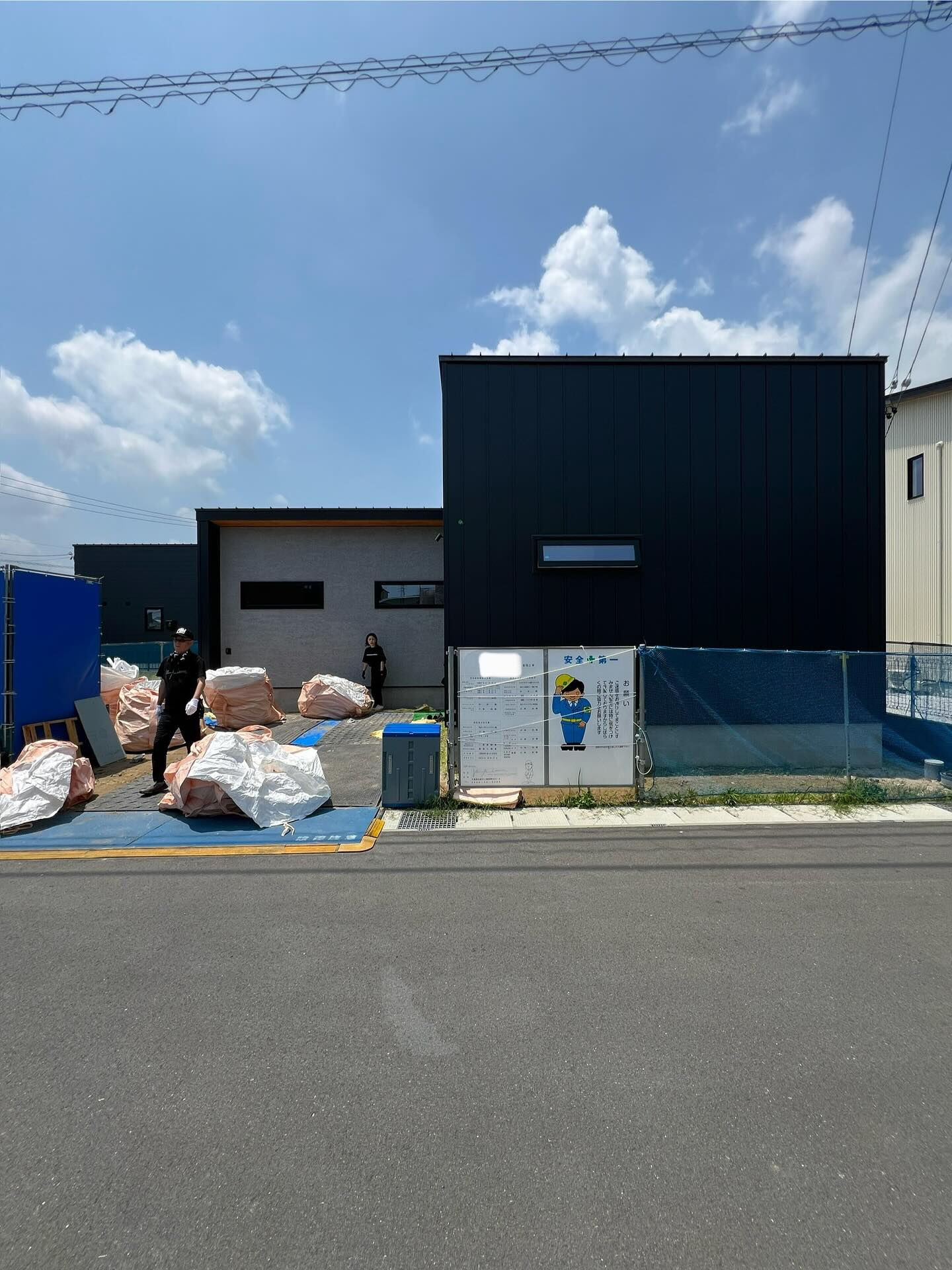 松阪市新築工事の完成検査です