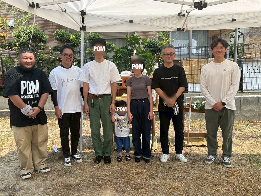 松阪市内で地鎮祭催行させていただきました