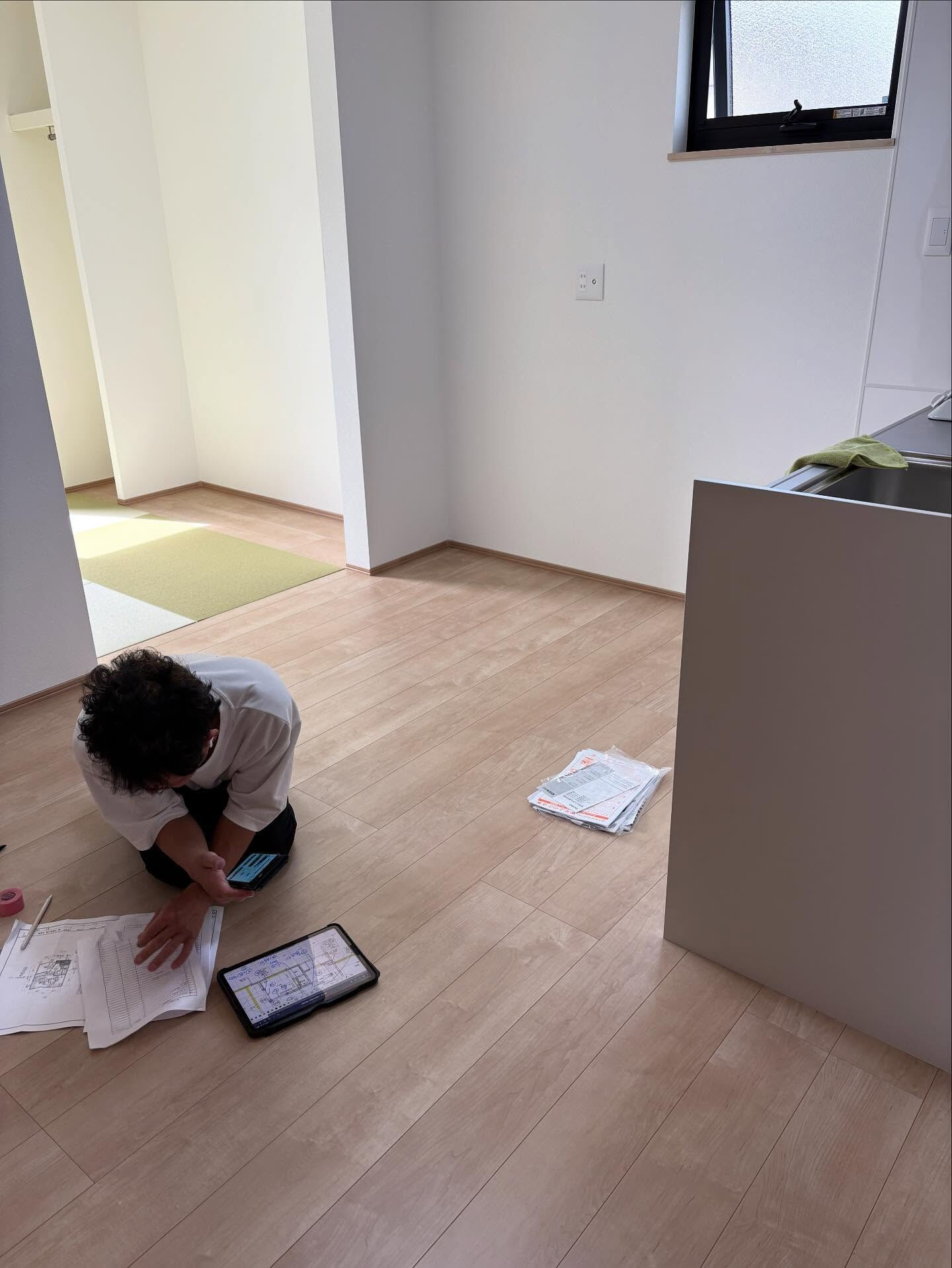 建物完成後のお施主様による検査前