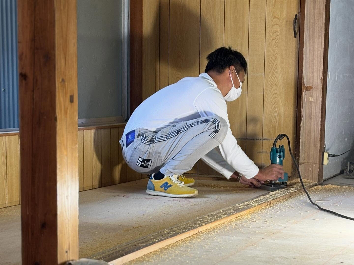 新築、リフォームの現場ともに順調に工事が進んでいます
