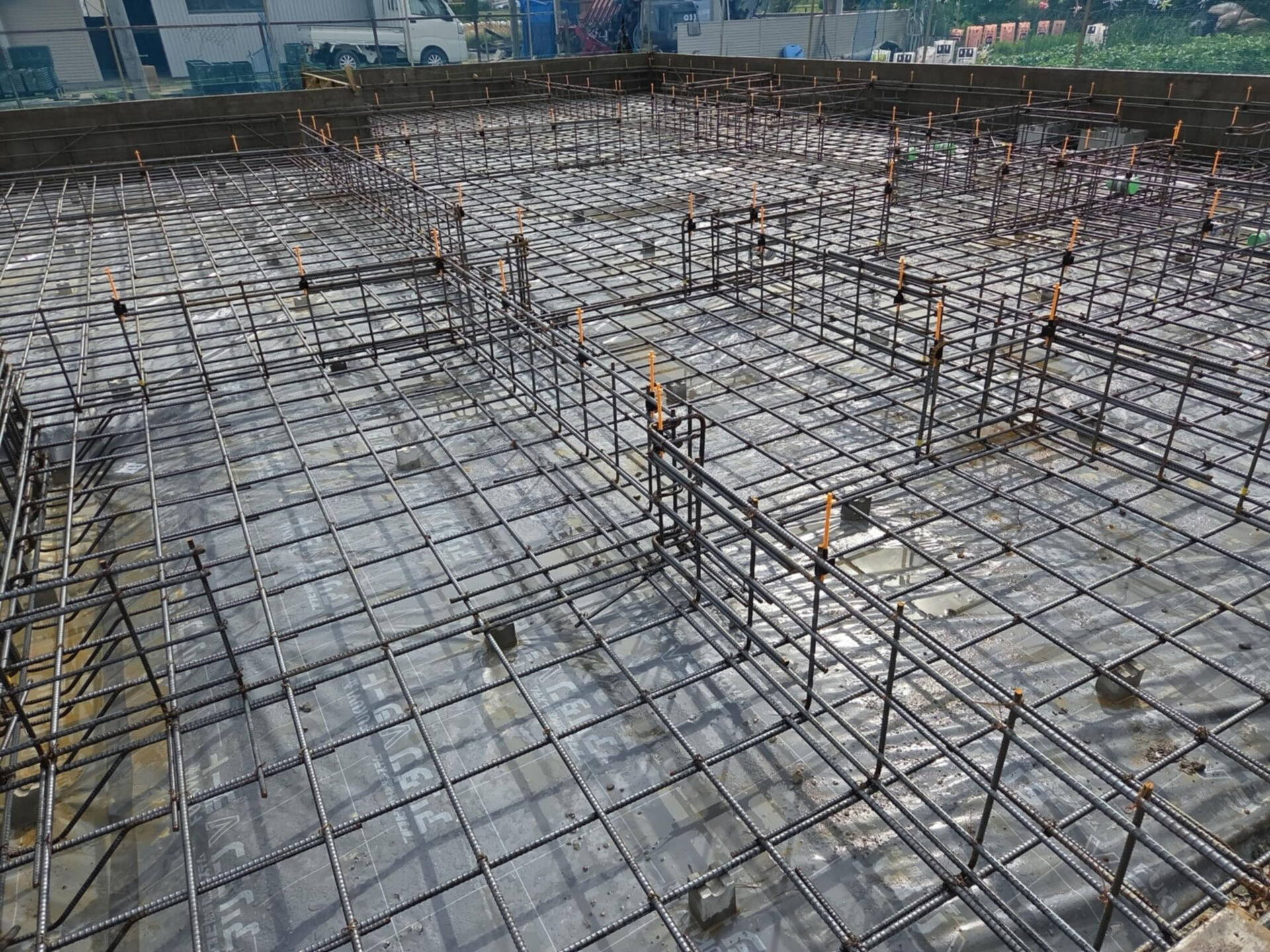 先日松阪市で基礎着工